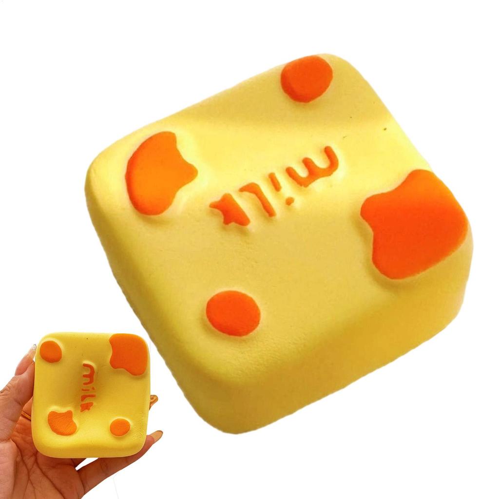 Slow Rising Squishy Stress Relief toys milk Cube Stress Ball Anxiety Relief Fidget Toys Slow Rising Squishy Squeeze Sensory toys