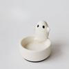 3PCS Ceramic Cartoon Ghost Candle Holder Home Atmosphere Aromatherapy Candle Holder Halloween Creative and Fun Candle Holder