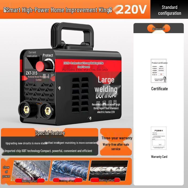Dual Voltage 220v/380v Compact Automatic Welding Machine 315