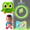 Children Duolingo Plush Owl Toys Fabric Cover Language Training Gifts Festival
