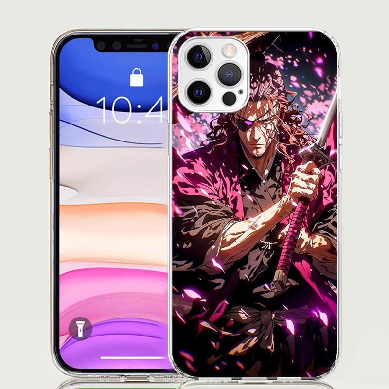 Bleach Kyoraku Shunsui Phone Case For iPhone 17 Air 16 15 Plus 11 14 Pro Max 13 Mini 12 7 8 + SE Pattern Art Customized Cover 17