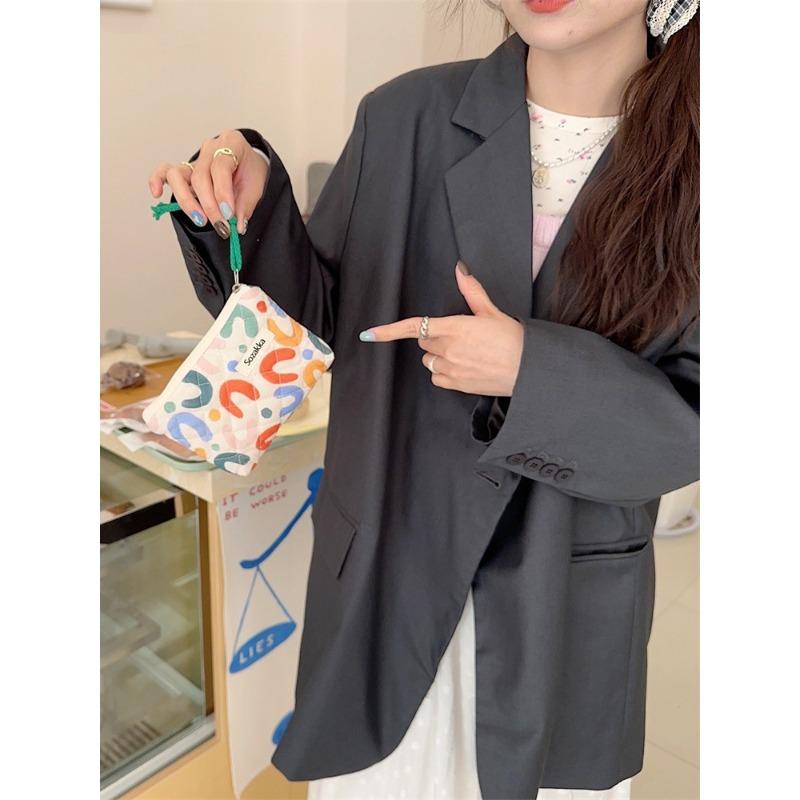 Small fresh floral quilted cotton change bag cute mini portable travel port red envelope storage card bag