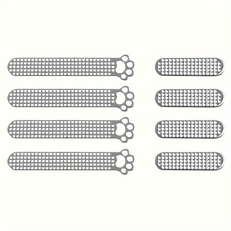 

Набор из 8 универсальных пылезащитных наклеек «Кошачья лапка» для отверстий телефона, наушников, динамиков, пылезащитная золотистая сетка, пылезащитная крышка