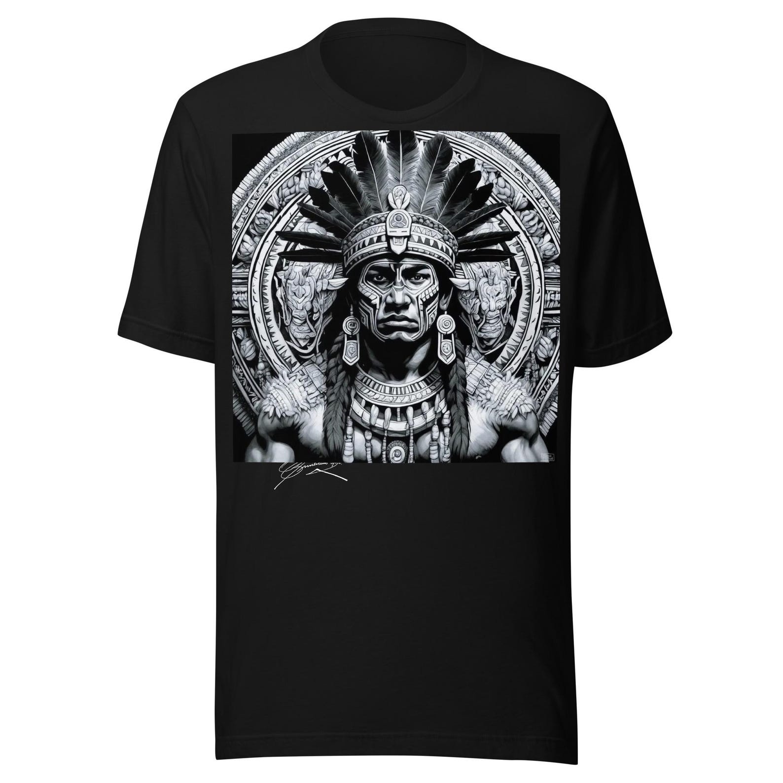 Aztec Warrior Calendar Unisex t-shirt S
