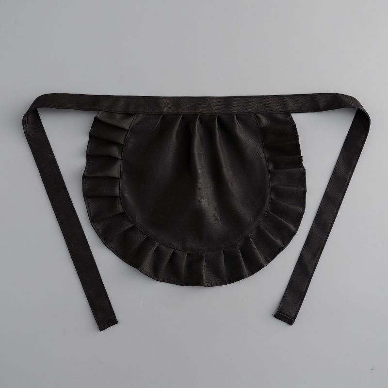 Krótkie Fartuszki Urocze Domowe Kuchenne Gotowanie Pieczenie Jednolity Fartuszek Urocza Pokojówka Lolita Dekoracja Cosplay Kreatywny Fartuch Ins