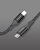 Innostyle Powerflex Usb-C Fast Charging Cable For Iphone Samsung 3A 60W Kevlar 2M Black