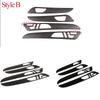For Mercedes Benz ML GLE GL Class GLS 320 400 Car Styling ABS Carbon Fiber Interior Door Decoration Panel Cover Trim Accessories