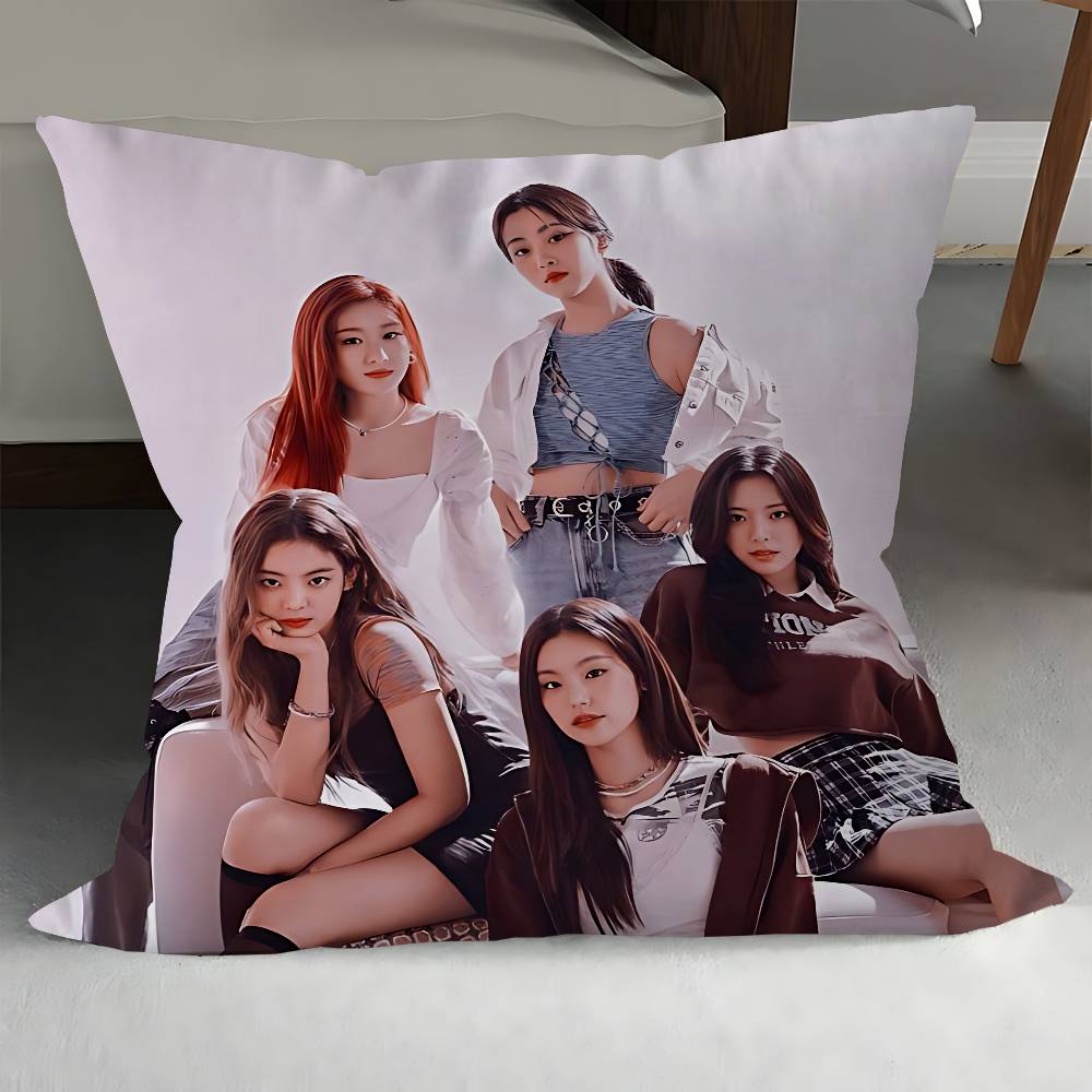 

И-Itzy Girls Наволочка для подушки Декоративная подушка Диван Домашний декор Чехол Наволочки 12x12Inch