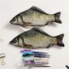 Creative Funny Crucian Carp Shape Pencil Bag Douyin Same Personality Funny Change Korean Version Simulation Crucian Carp Station