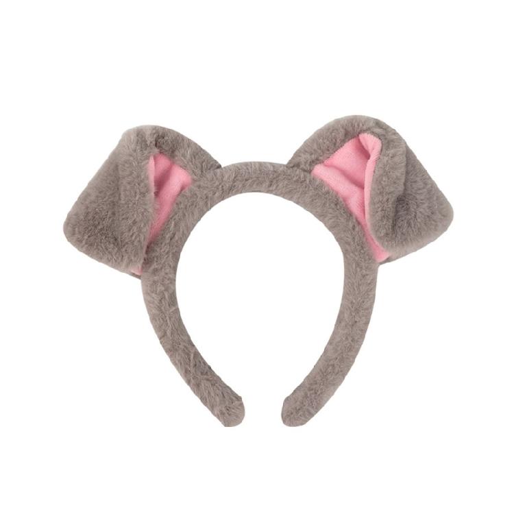 Adorkable Headband Cartoon Puppy Hair Hoop Eye-catching Headpiece Headwear for Halloween Cosplay Role Play