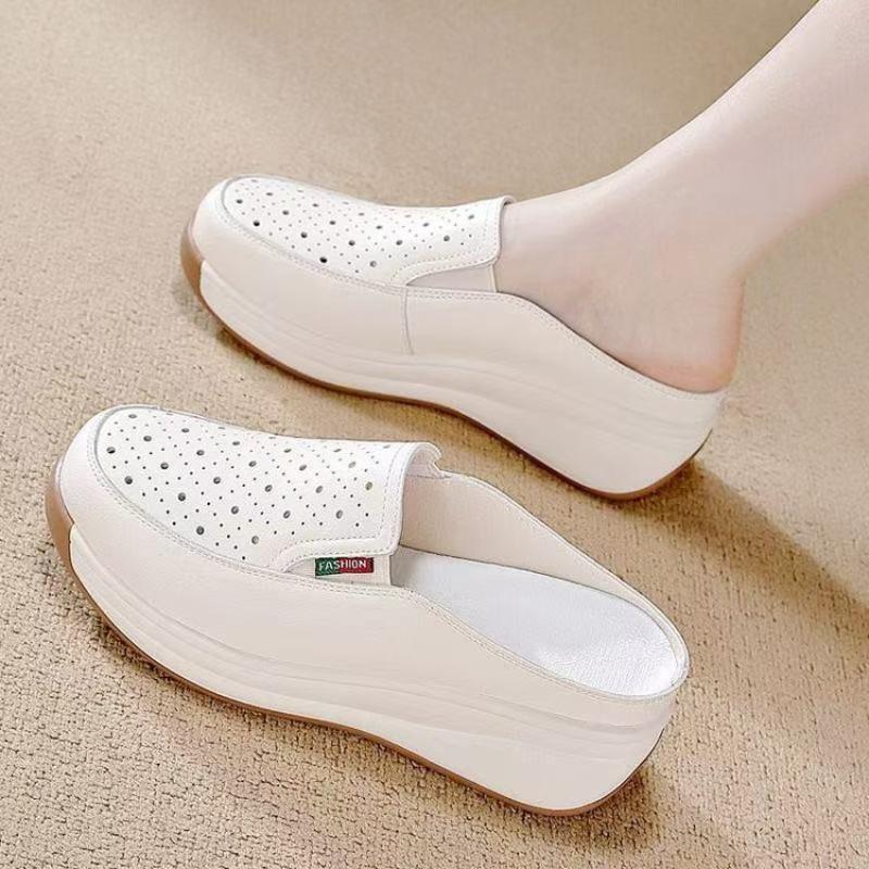 New Style Shoes - Large Size Flip-flops with Soft Sole and Rounded Toe - Women's Style