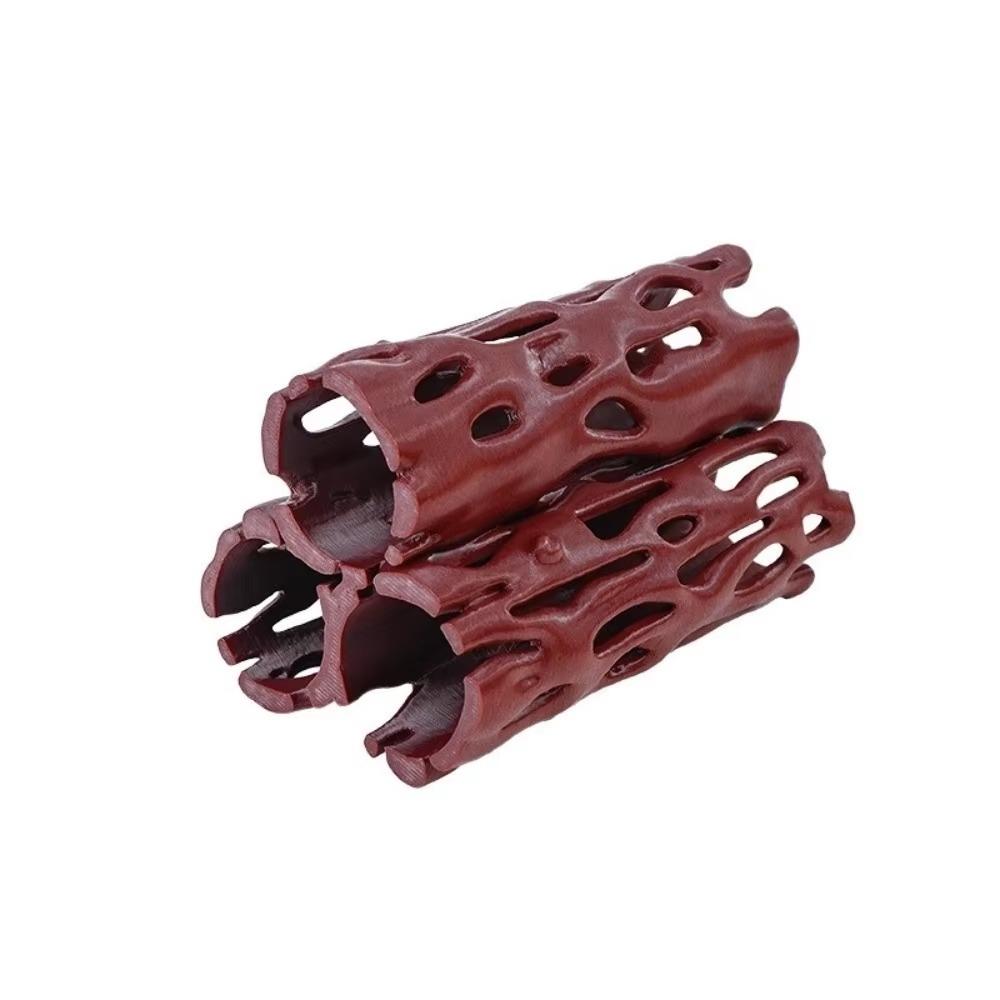 Tree Trunk Shape Fish Shrimp Shelter Fish Breeding Cave for Fish Shrimp Breeding Resting Hiding
