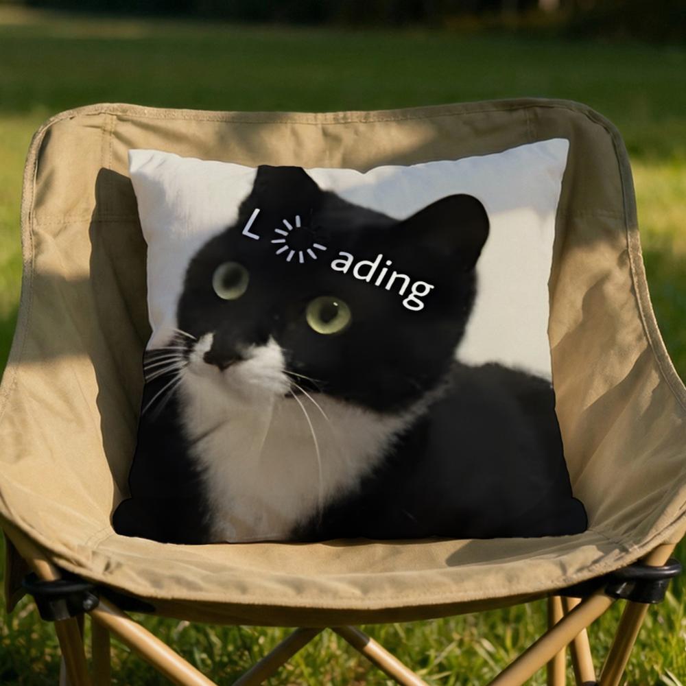 memes Cushion Cover Soft Reversible Durable Pillow Cover MultiScene Use for Home Car Daily Comfort