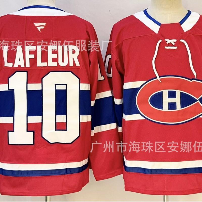 Ice Hockey Jersey Team Canada Embroidered Numbers 75 10 Winter Sports Uniform Adult Unisex