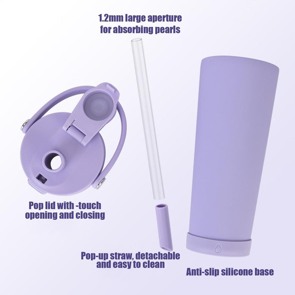 Thermal Mug Leakproof Water Bottle With Straw 830ml Large Insulated Coffee Tumbler For Tea Coffee Beverage Hiking Travel Office
