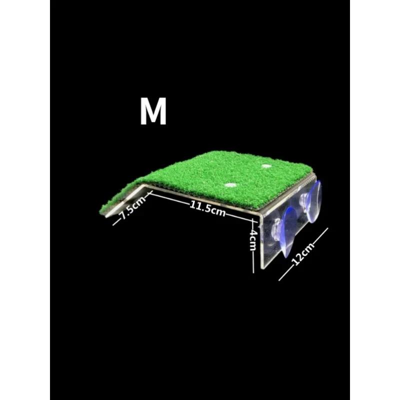 Plate-forme de baignade pour tortues, île flottante, Aquarium, mousse, escalade, échelle de tortue, accessoires de décoration pour Aquarium