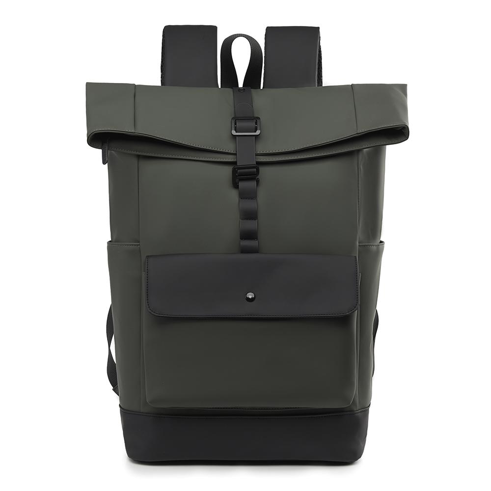 

Рюкзак мужской большой вместимости для поездок на работу, компьютерный рюкзак, деловой, для отдыха, для студента колледжа, школьная сумка, водонепроницаемая дорожная сумка, мужская сумка зелёный