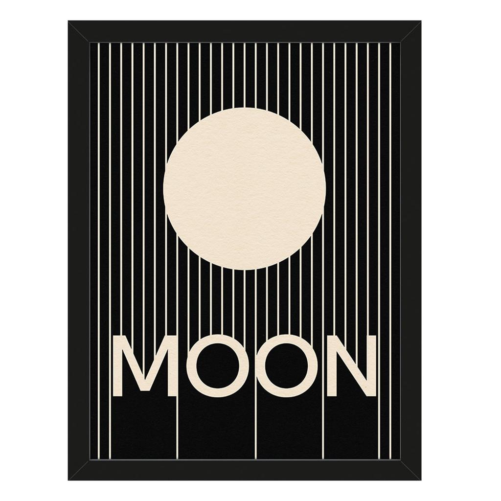 The Printable Studio Moon Framed Print Set  (Pack of 2)