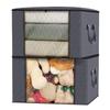 Foldable Bed Storage Container With A Transparent Window And A Lrge Capacity Bed Undergarments Storage Box Clothing Storage Bag