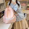 Schoolbag Girl Wind Small Floral Backpack Women's New High Value Versatile Cute Backpack Light Casual Student Bag