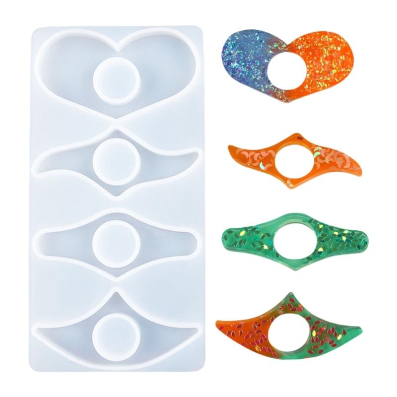 

Силиконовые формы для закладок, форма для держателя страниц книги из смолы для изготовления эпоксидной смолы, держатель страниц книги большим пальцем, гипсовая декорация 1