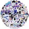 50 Independent Pixels Omori Game Graffiti Stickers Guitar Notebook Suitcase DIY Waterproof Stickers
