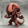 3D-gedruckte Alien-Mini-Statue - Kreatives Schreibtischornament & Einzigartiges Geschenk