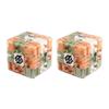 1/2Pcs 3D Puzzle Maze Cube Educational Brain Teaser Handheld Rolling Ball Maze Cube Spatial