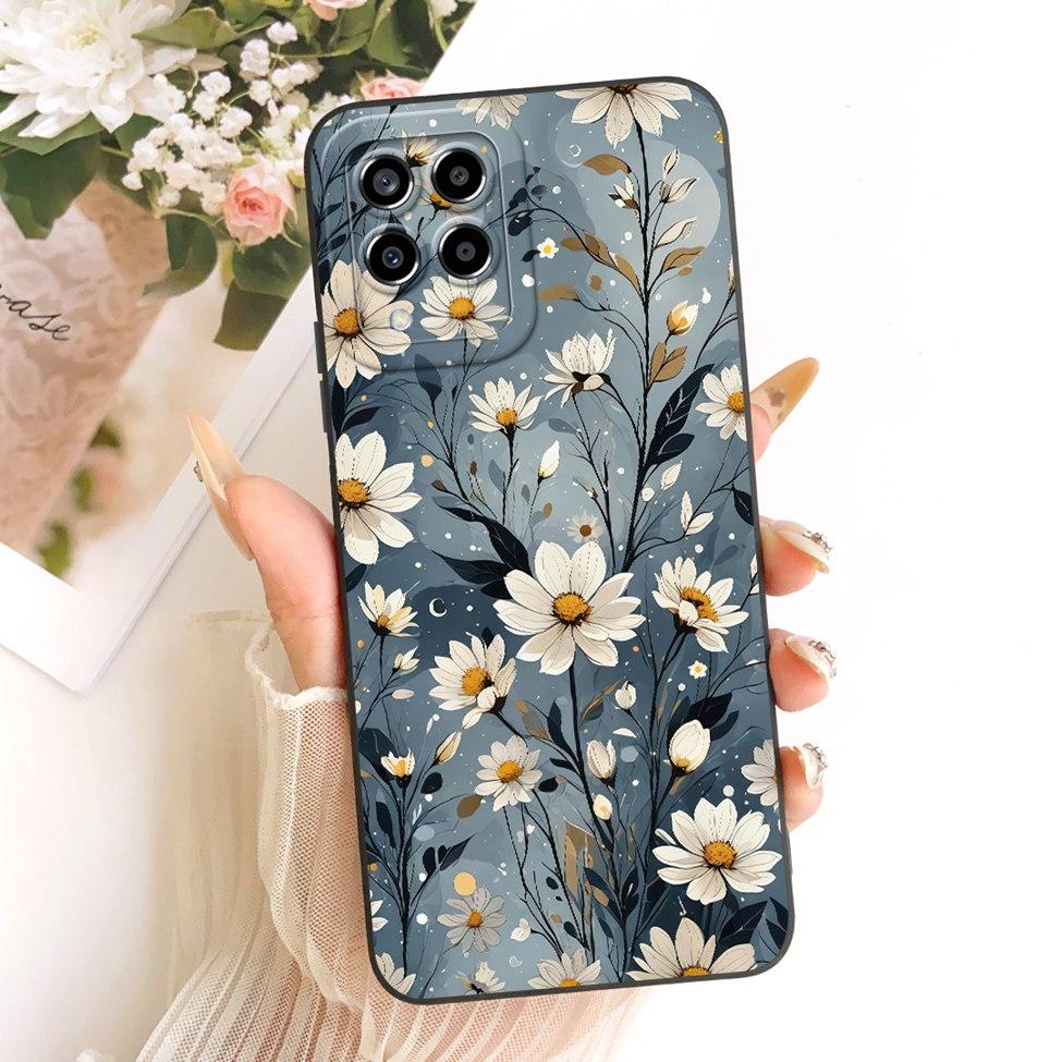 For Samsung M53 5G Case Cover Silicone Cute Luxury Fashion Funny Painted Bumper For Samsung Galaxy M53 5G SM-M536B Casing