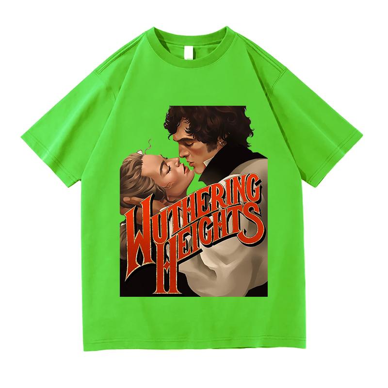 Wuthering Heights Album Graphic Tshirts Unisex 2026 Summer New 100%Cotton O-neck Hip-hop Y2K Style Short Sleeve Unisex's Shirt Tops