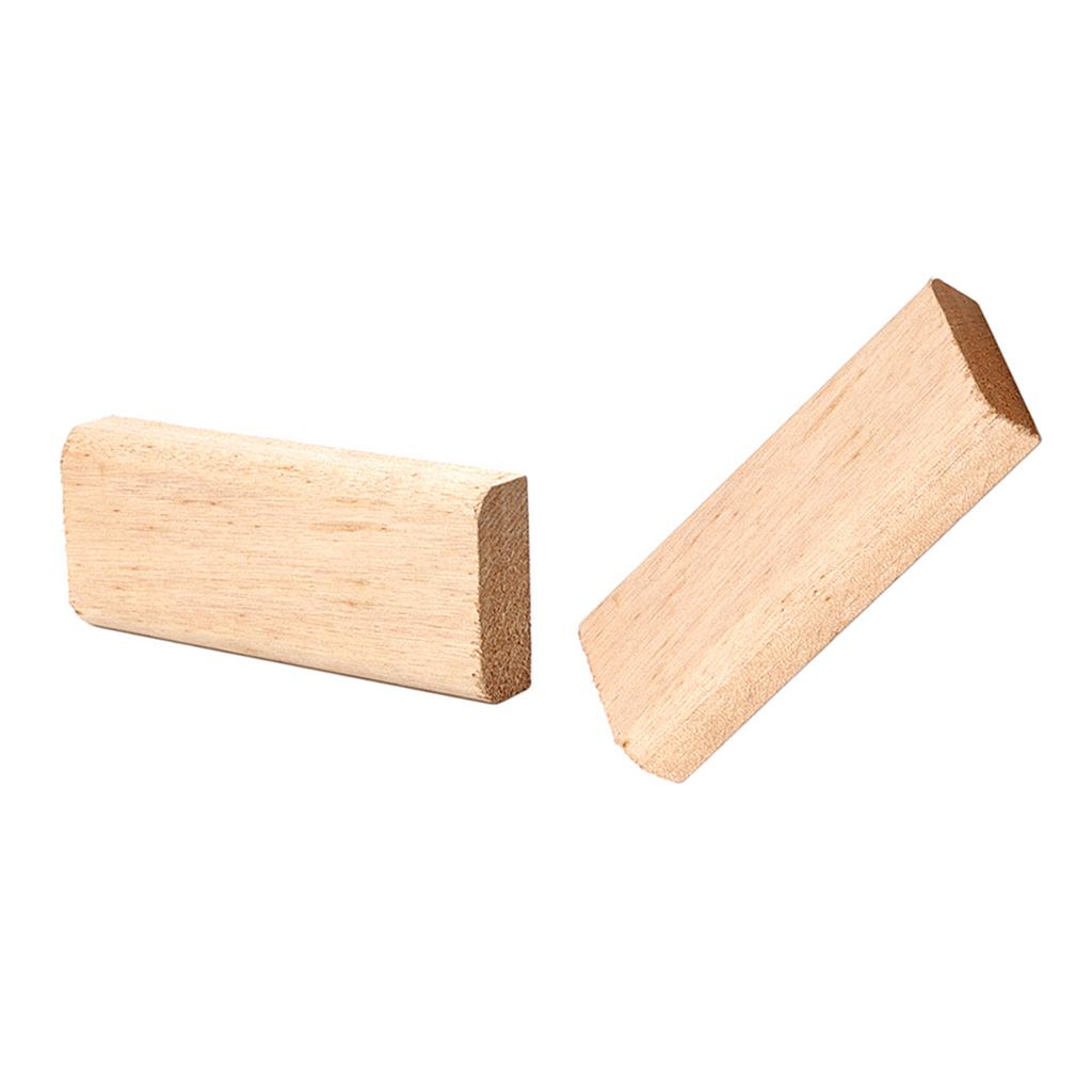 DIY Polished Guitar Making Part Tool Professional Luthier Tools Mahogany Acoustic Guitar Making Brace Wood Support Block