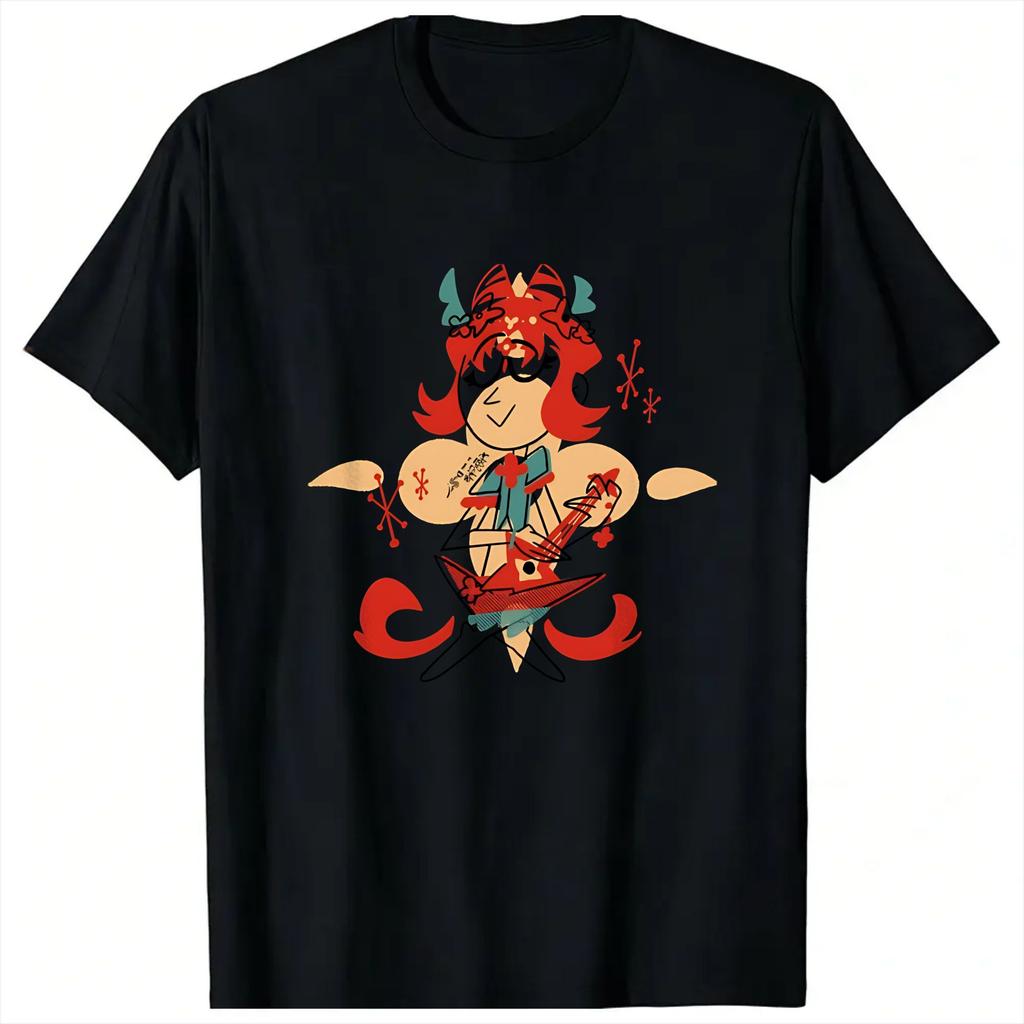 cookie run characters T Shirts Unisexs Cotton Fun TShirt O Neck Tees Short Sleeve Tops Graphic Printed