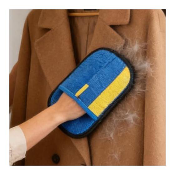 Pet hair removal gloves | Reusable cleaning products with static electricity | Pet hair removal can also be used for laundry - Household use: