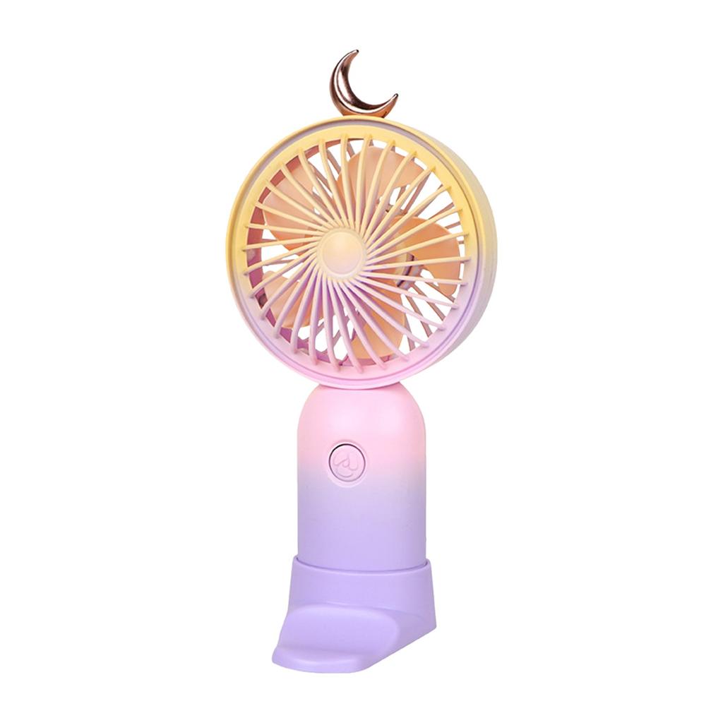 Handheld Small Fan Portable Lanyard  Desktop Student USB Charging Fan