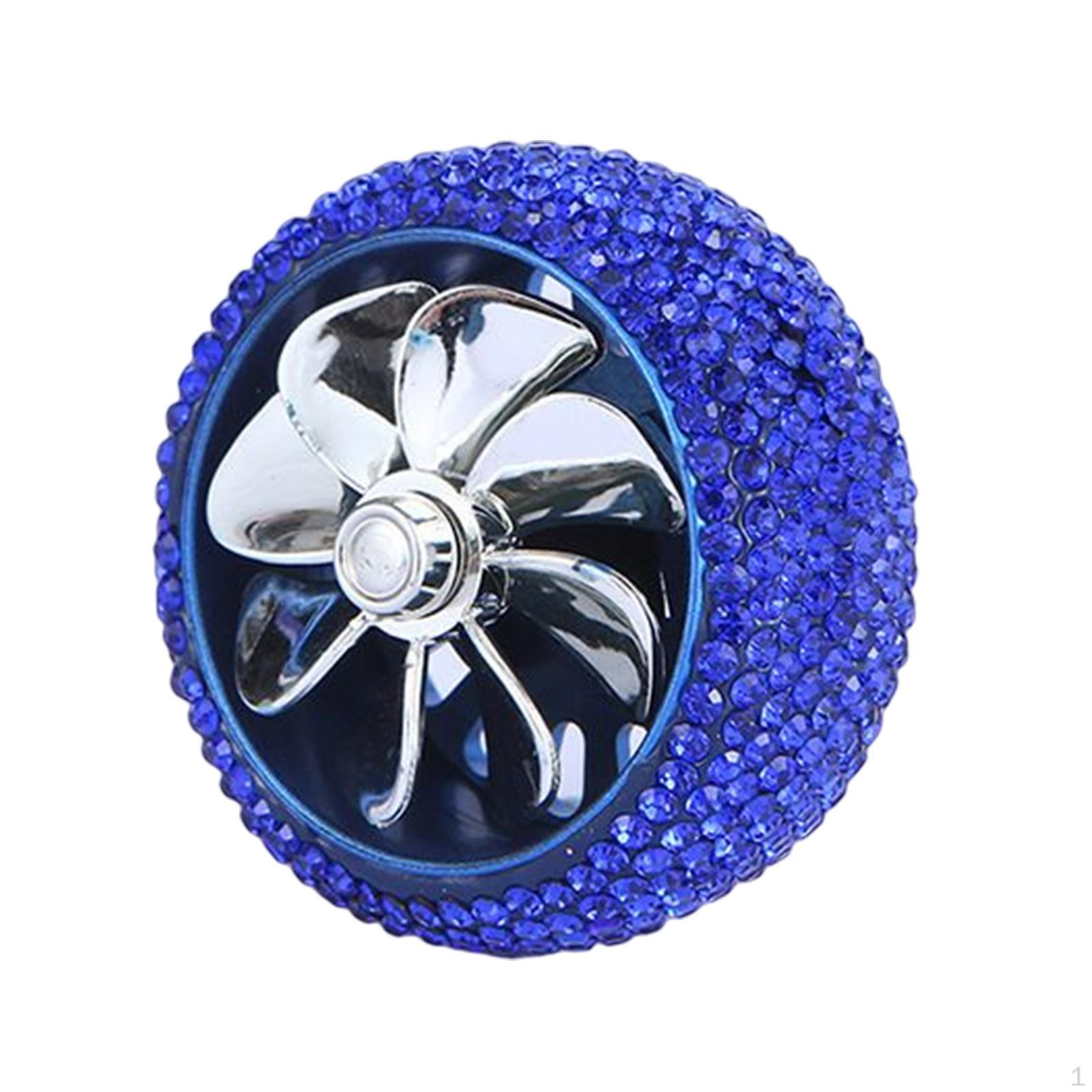 

Air Vent Fan Ornament Supplies Conditioning Decor Delicate Perfume Charms Blue
