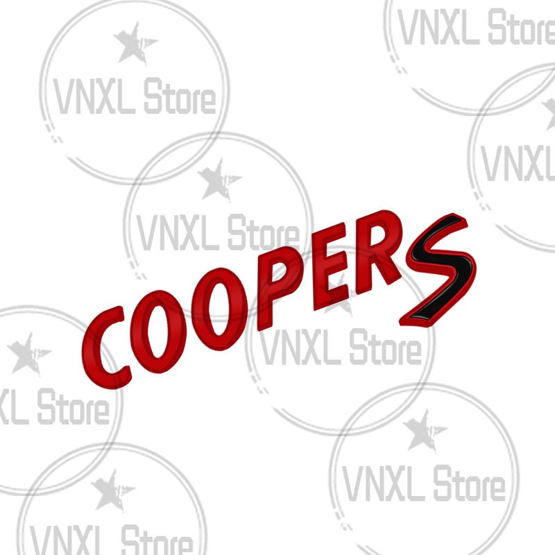 Car-Styling Metal COOPER SD Emblem Car Trunk Body Stickers For Mini Cooper S JCW R55 R56 R57 R58 F54 F55 F56 F57 F60 Countryman