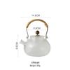 Indoor Tea Brewing & Barbecue Stove Set with Glass Teapot