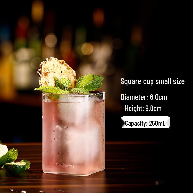 Heat-Resistant Transparent Glass Cup for Tea Brewing and Home Use