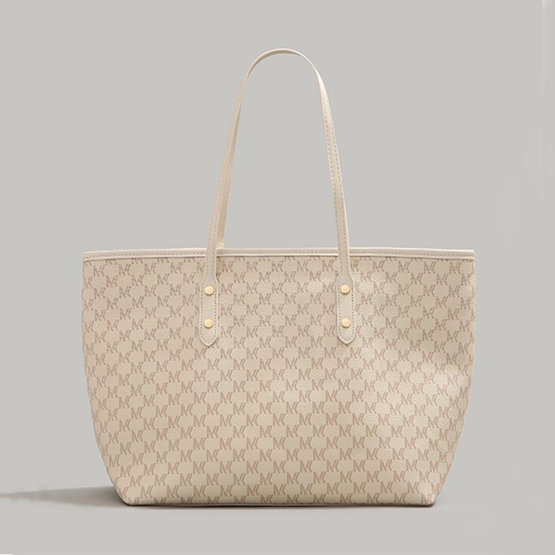 High-end large-capacity bag women's 2025 new trendy niche versatile commuter bag fashionable one-shoulder tote bag