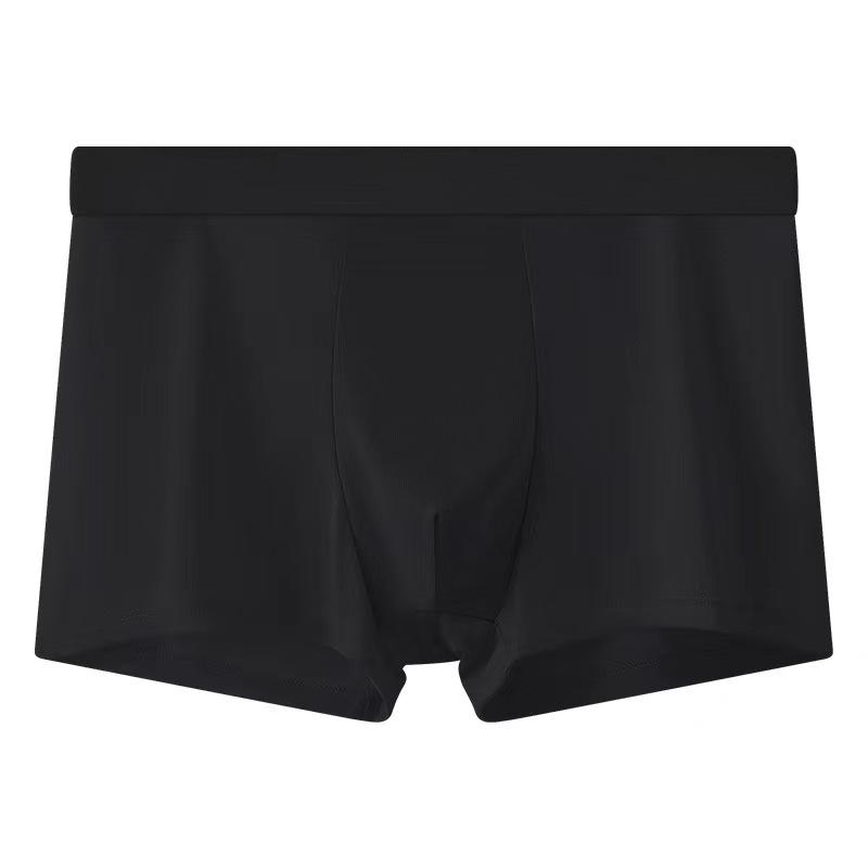 Ice Silk Men's Underwear: Cool, Breathable, Seamless, Antibacterial, Sweat-Absorbing, Plus Size, Individually Packaged