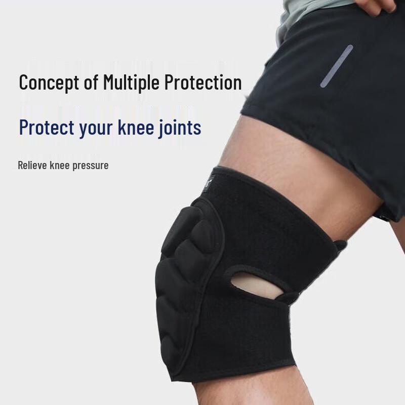 Yimai Honeycomb Sponge Sports Knee Brace S-XL