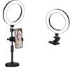 Multifunctional Phone Tripod with Fill Light & Selfie Stand for Streamers