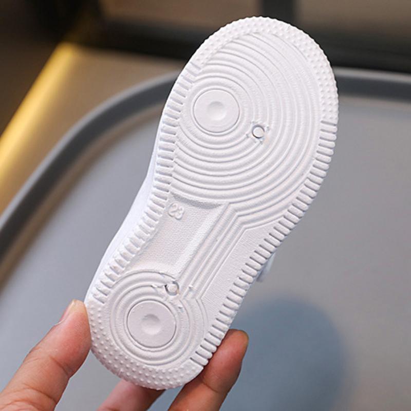 New Spring and Autumn Trendy All-match Boys and Girls Ultra-light Solid Soft Bottom Sports Casual Sneakers