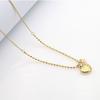 Light Luxury Design Square Necklace Women'S Collarbone Chain Fashionable Versatile Autumn And Winter Sweater Chain
