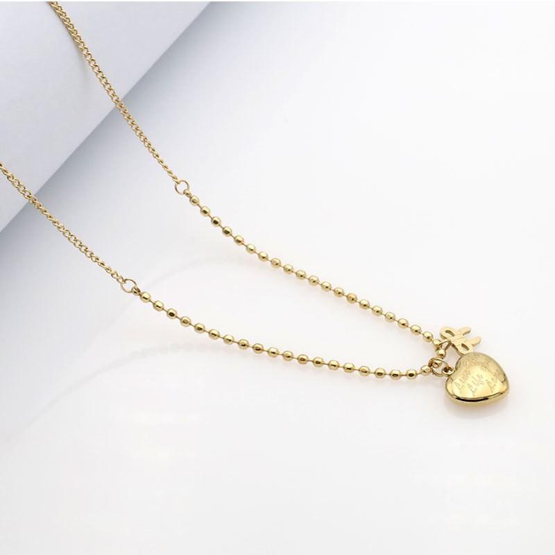 Light Luxury Design Square Necklace Women'S Collarbone Chain Fashionable Versatile Autumn And Winter Sweater Chain