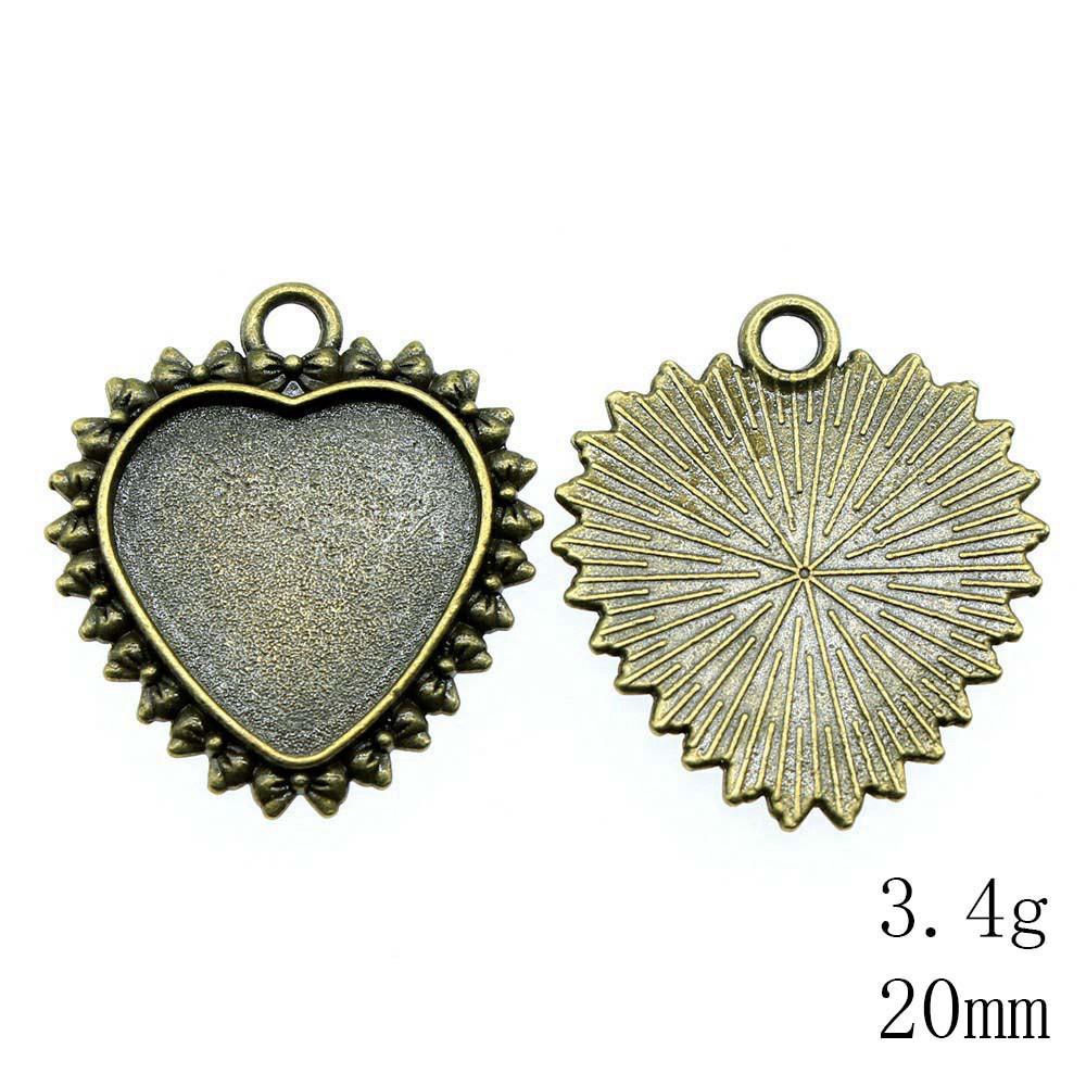 Bijuterii și Accesorii de Ziua Mamei Potrivite pentru Cabochon de Sticlă Rotund 20mm Bază Setare Tavă Bezel Piese Accesorii Bijuterii Accesorii pentru Bărbați