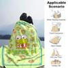 1pc Keroppi's Sweet Adventure Blanket, Soft and Warm Home Decorative Throw Blanket for All Seasons, Living Room, Travel, Camping, Car Blankets, Beach,