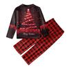 Christmas Prints Family Matching Long Sleeve Tops+Pants Set Family Matching Sets