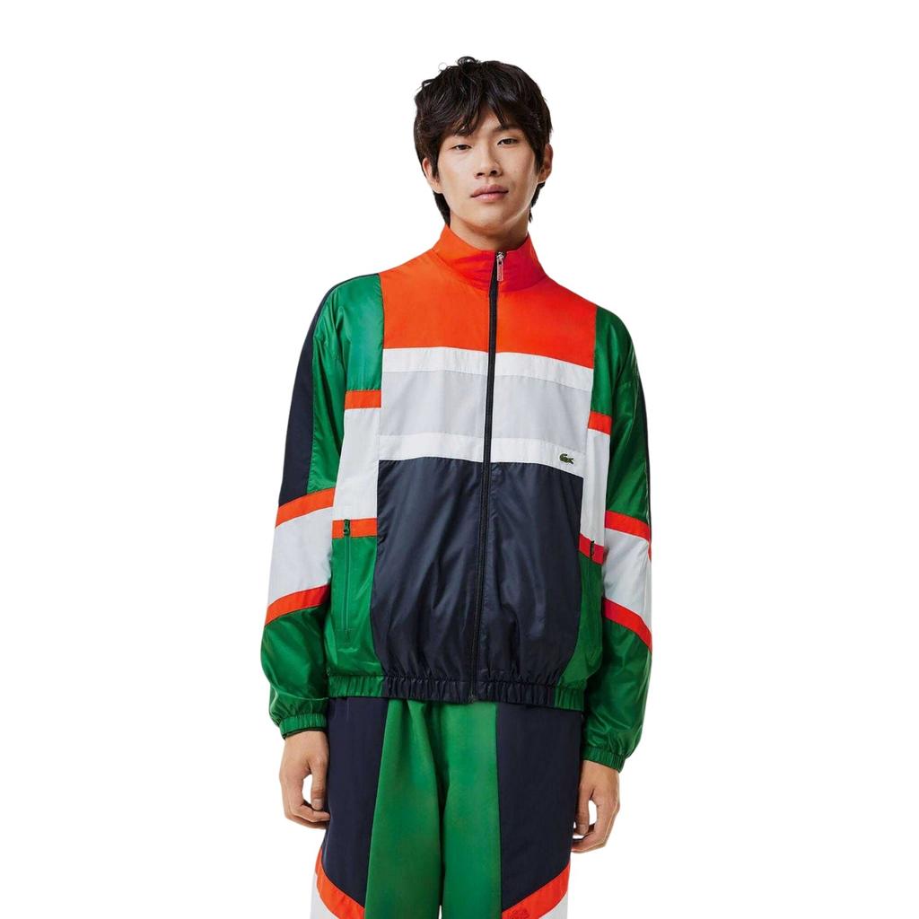 Lacoste Mens Sportsuit Colour Block Jacket