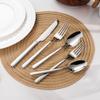 2025 Stainless Steel Western Cutlery Set: Thick 304 Stainless Steel Steak Knife, Fork & Spoon
